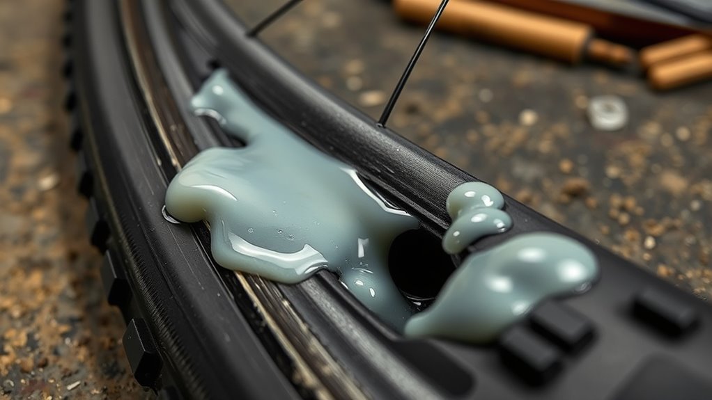 active liquid tire protection