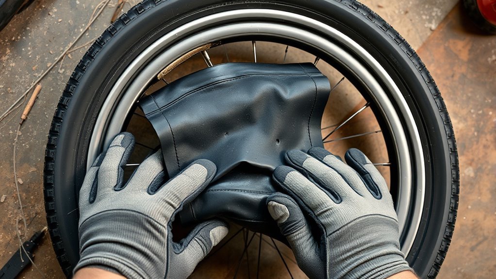 boots reinforce tire integrity