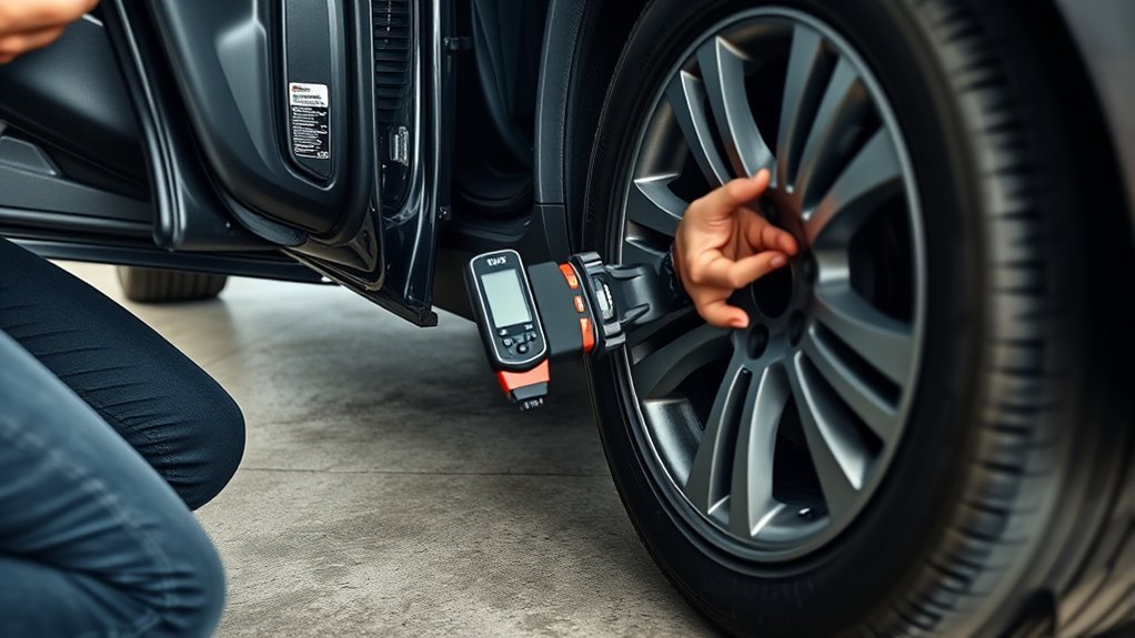 check manufacturer s tire pressure