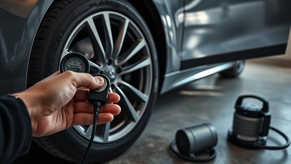 check your tire pressure