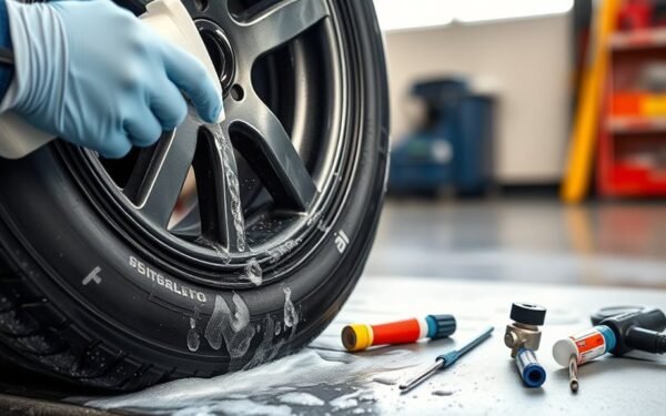 diagnosing and repairing tire leaks