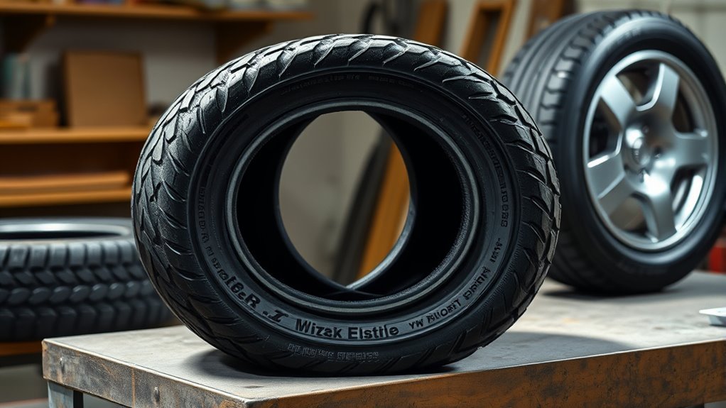 durable layered tire construction