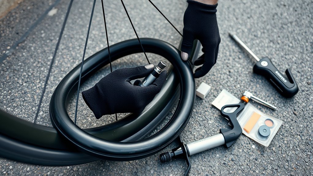 flat tire repair instructions