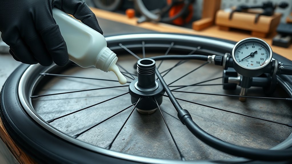 inflate seal check rest