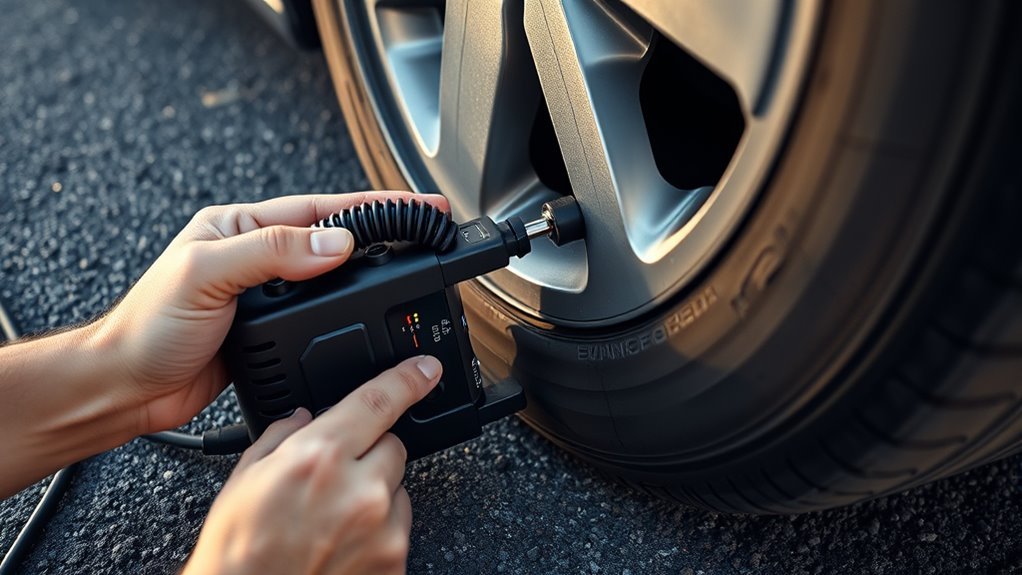 inflate tires with precision