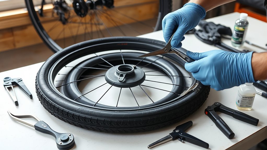 install tire liners effectively