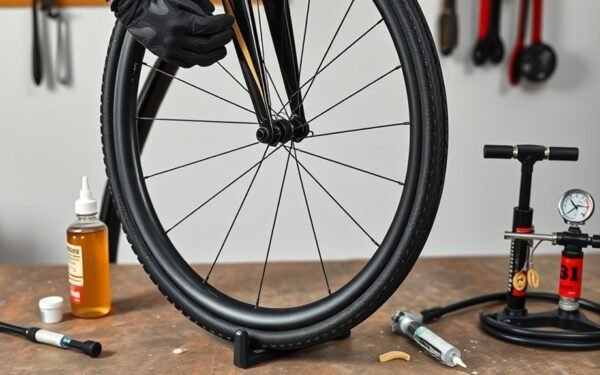 installing tubeless bicycle tires