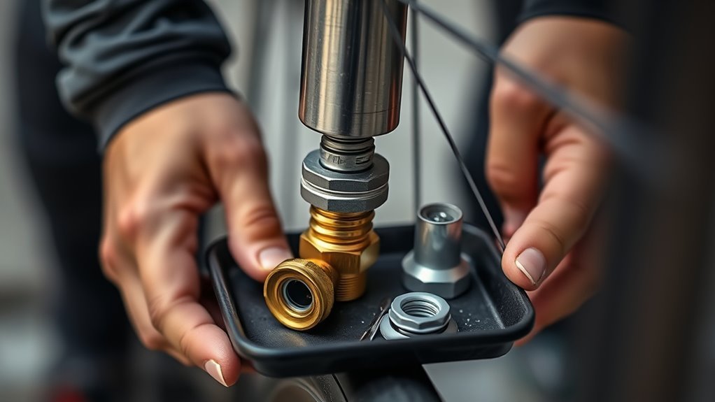 maintain schrader valve integrity