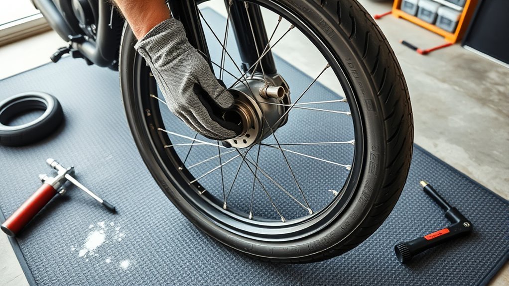 prevent tube valve pinching