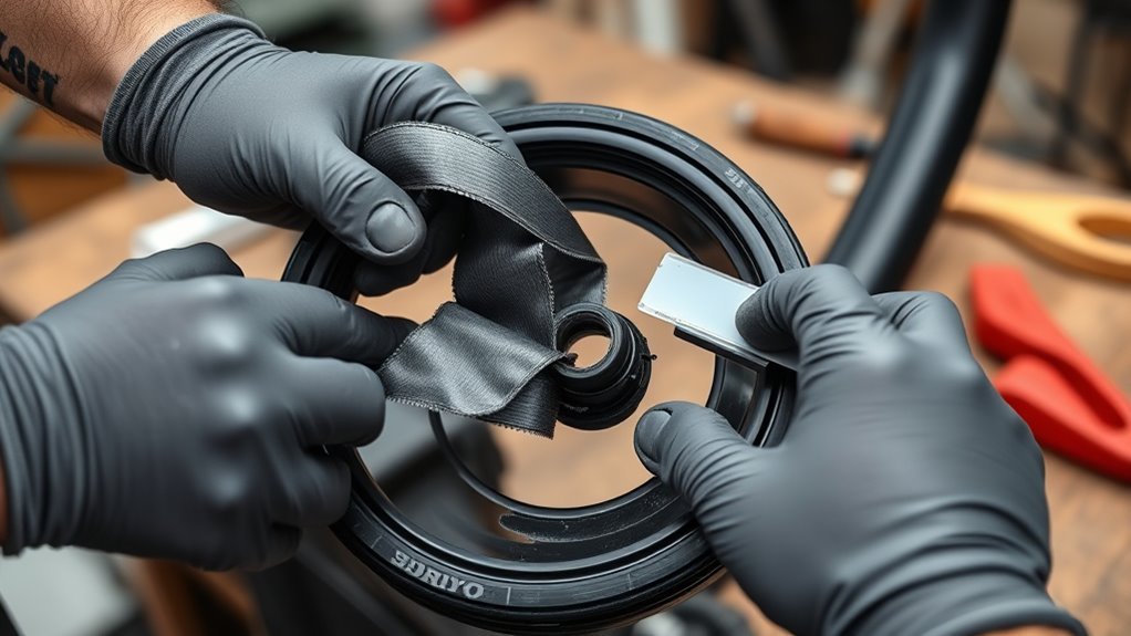 prevent tubeless tape issues