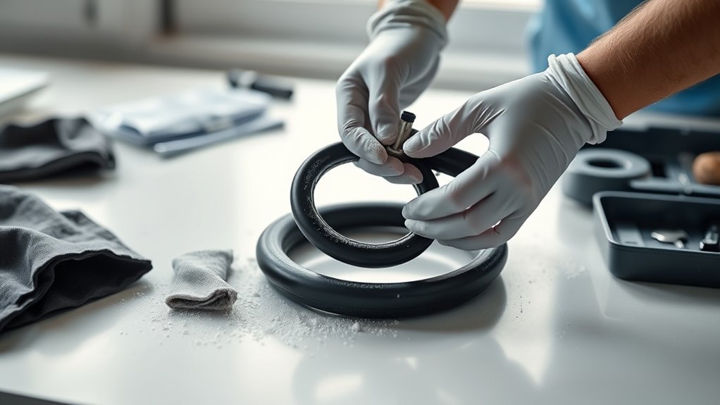 properly fold inner tube