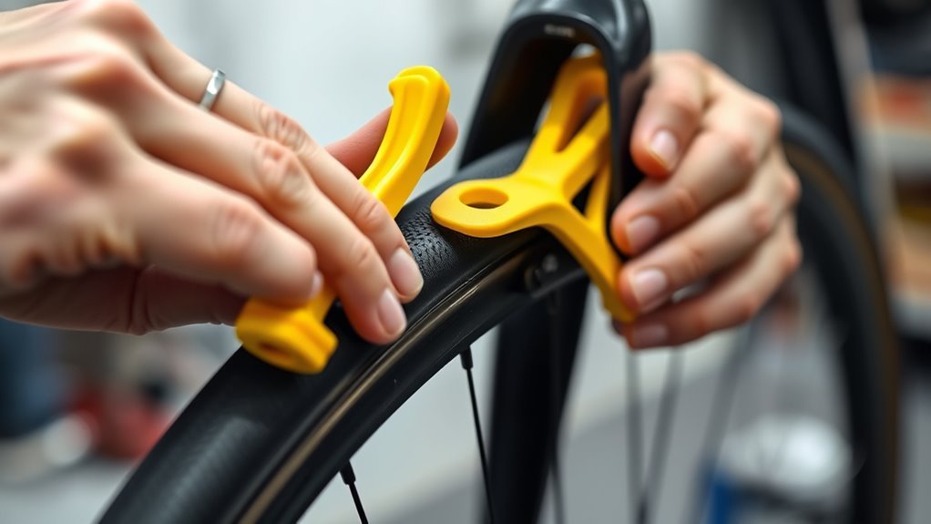 properly leverage tire removal