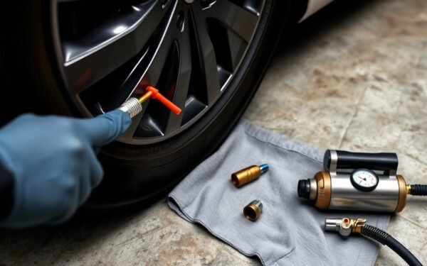 replace valve stem easily