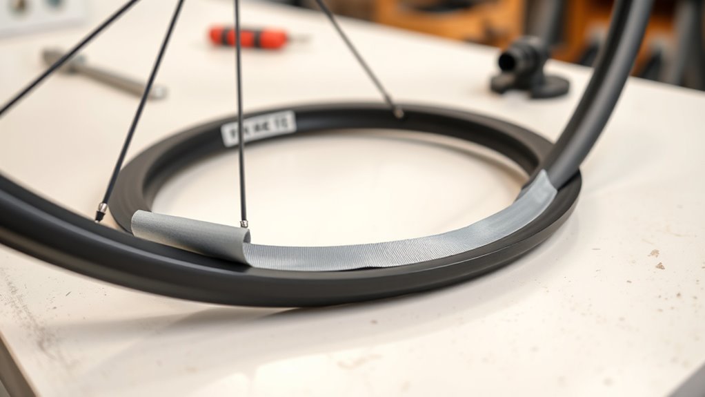 rim tape prevents punctures