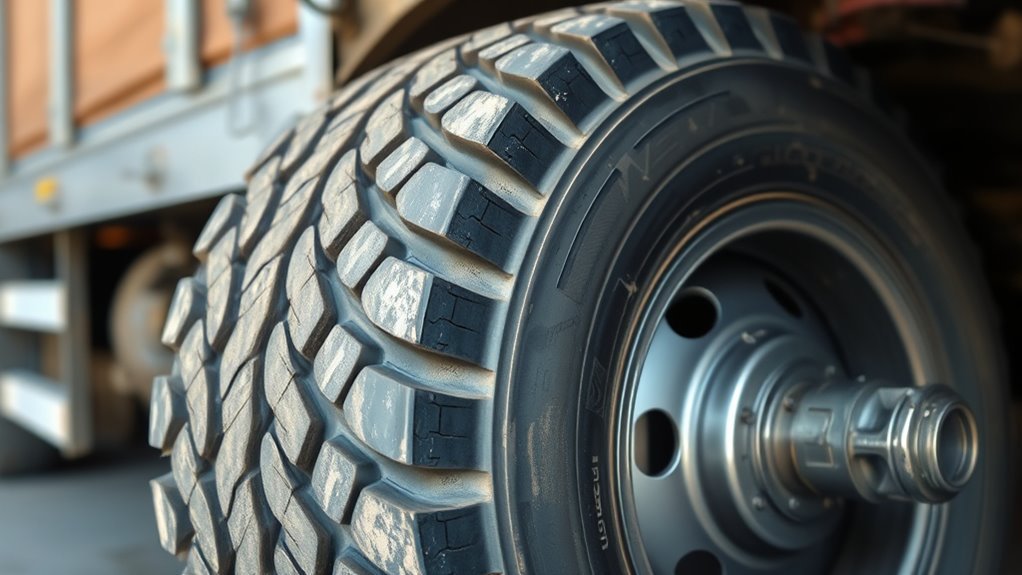 rugged tires ensure stability
