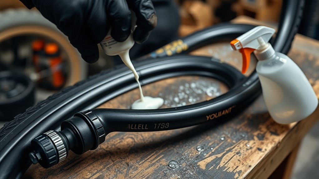 sealant application and inspection