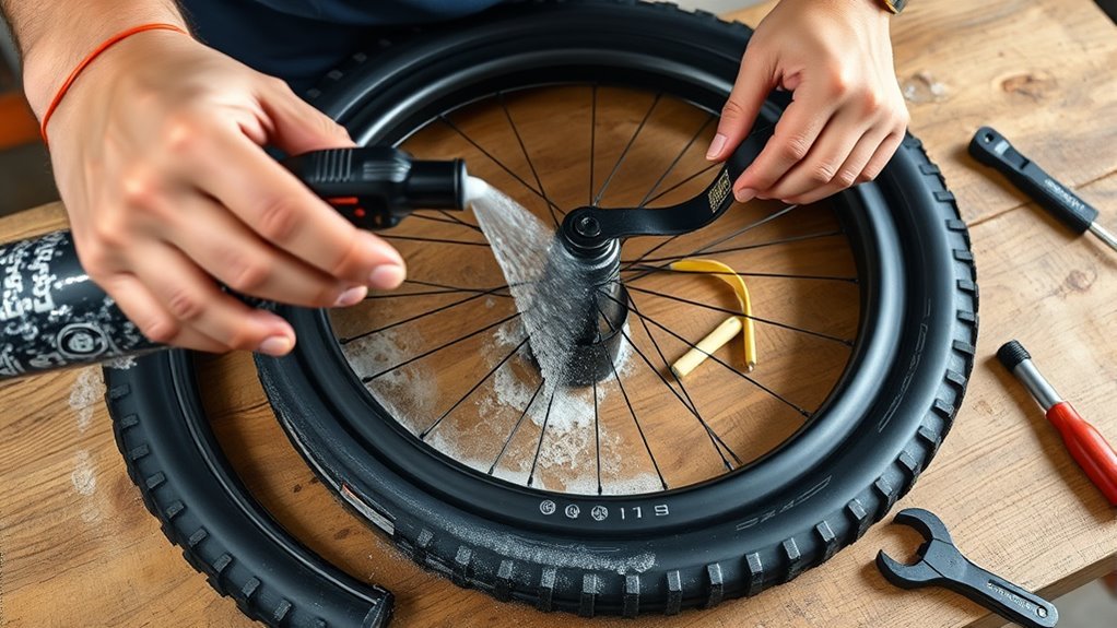 seating tubeless tire bead