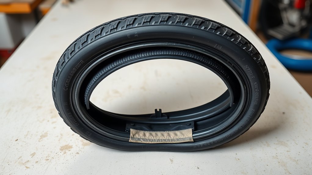 sewn unit tire construction