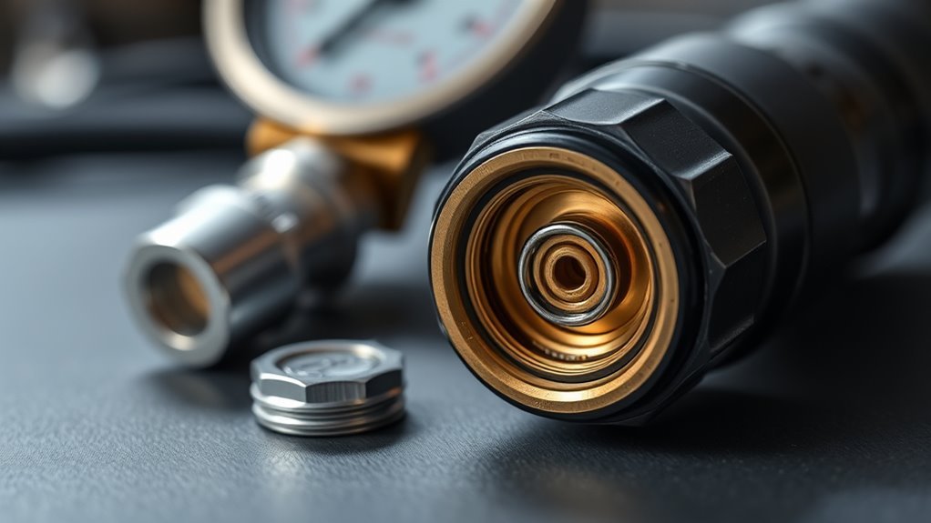 spring loaded pneumatic valve design