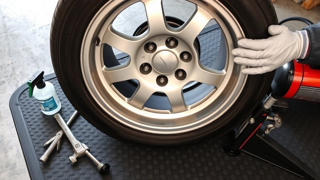 tire mounting home checklist