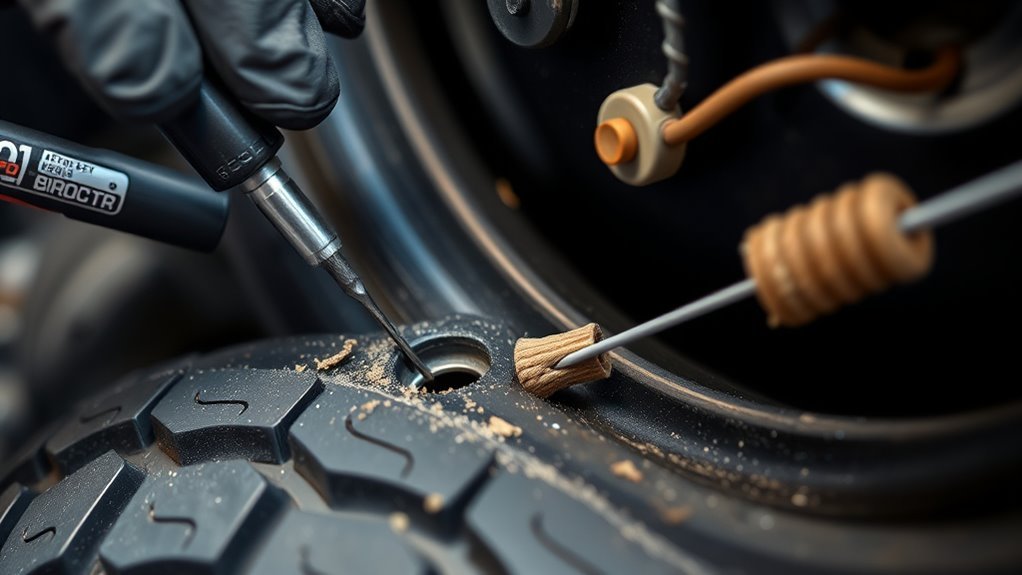 tire plug installation process