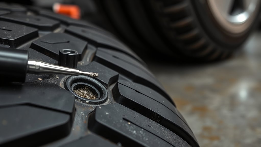 unsafe tire plug conditions