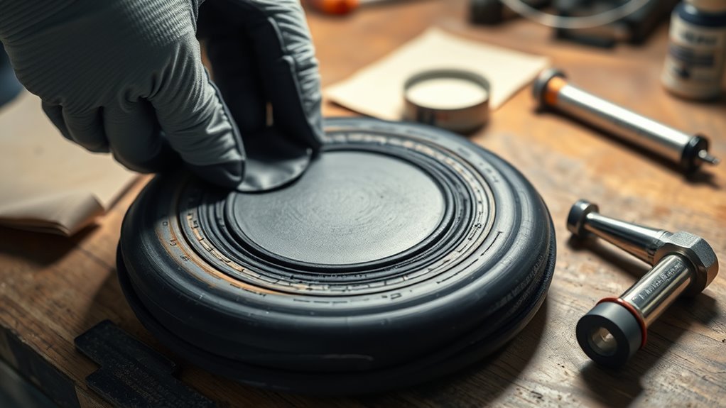 vulcanizing patch for tire repair