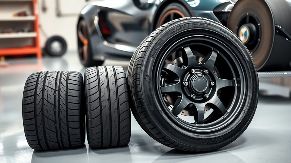 wider tires better traction