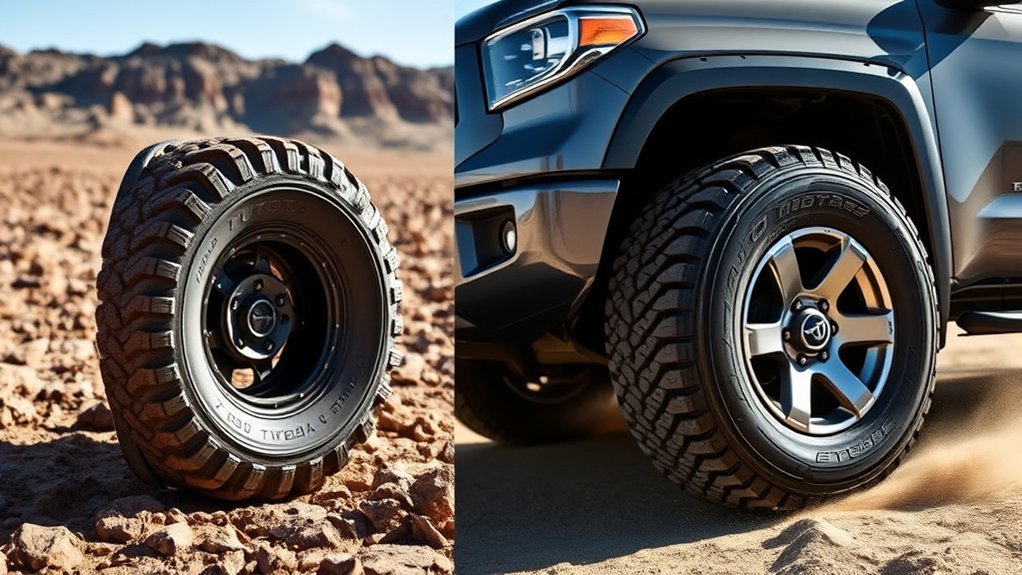 18 inch tires outperform off road