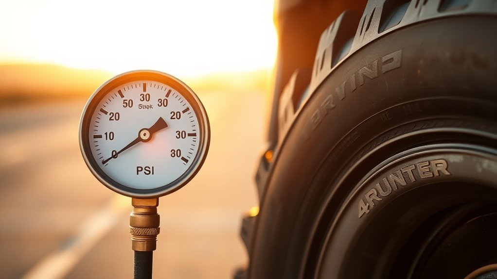 4runner highway tire psi