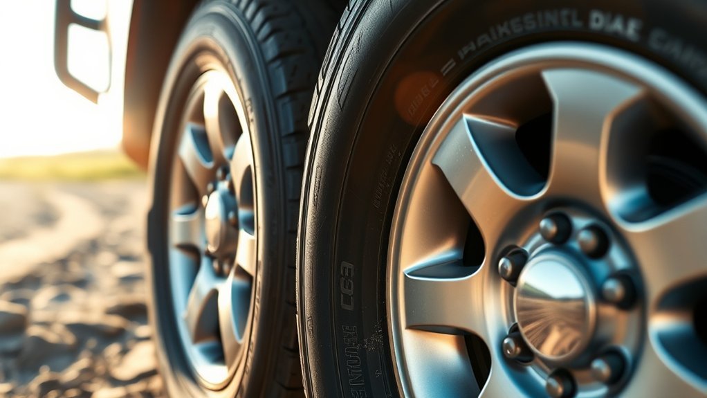 adjust tire pressure accordingly