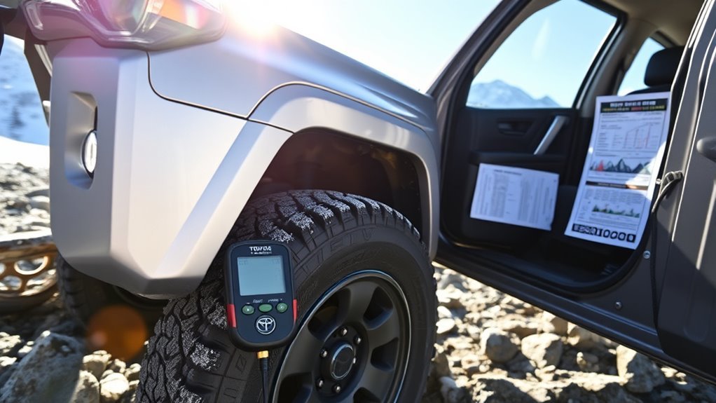 adjust tire pressure altitude