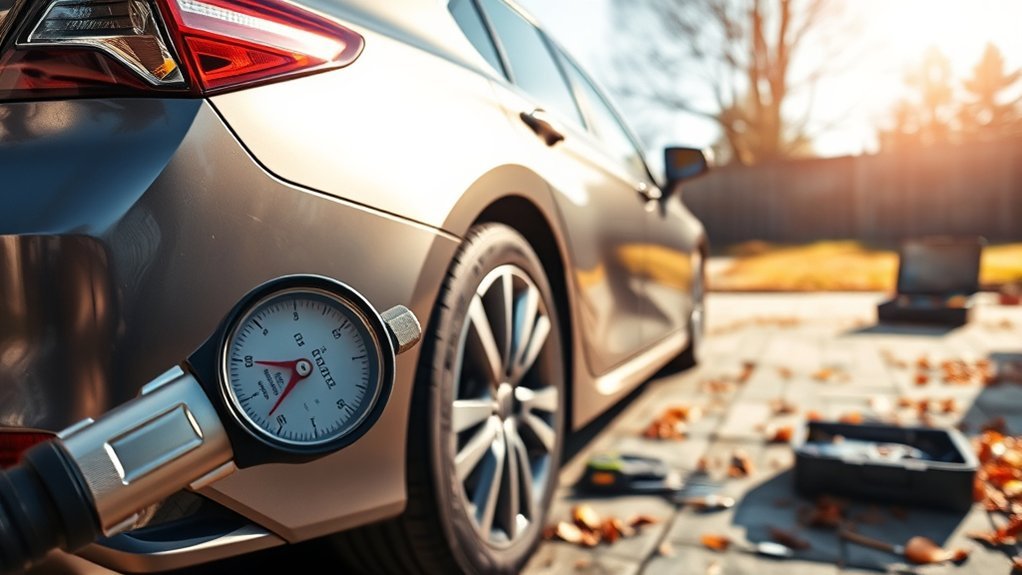 adjust tire pressure regularly