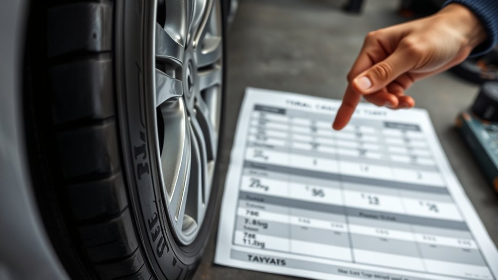 adjust tire size carefully