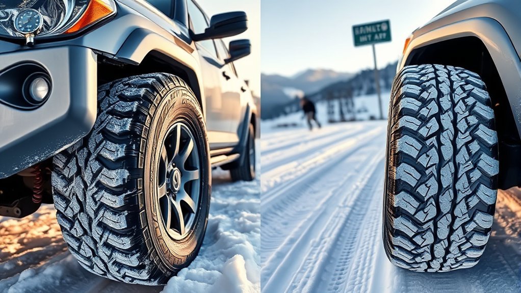 adjust tires for conditions