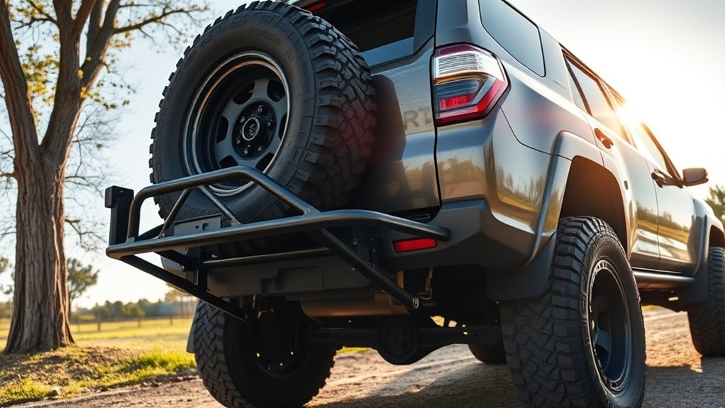 aftermarket tire carrier benefits