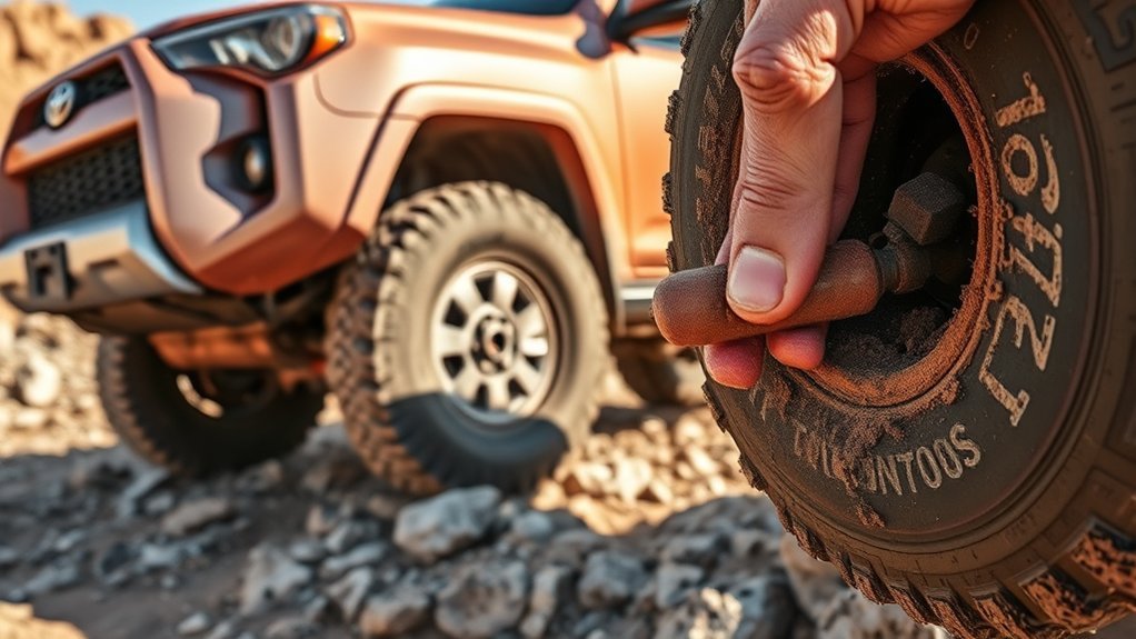 airing down enhances traction