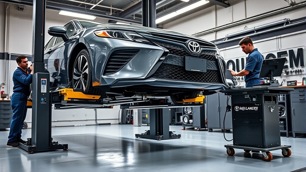 alignment ensures straight tracking