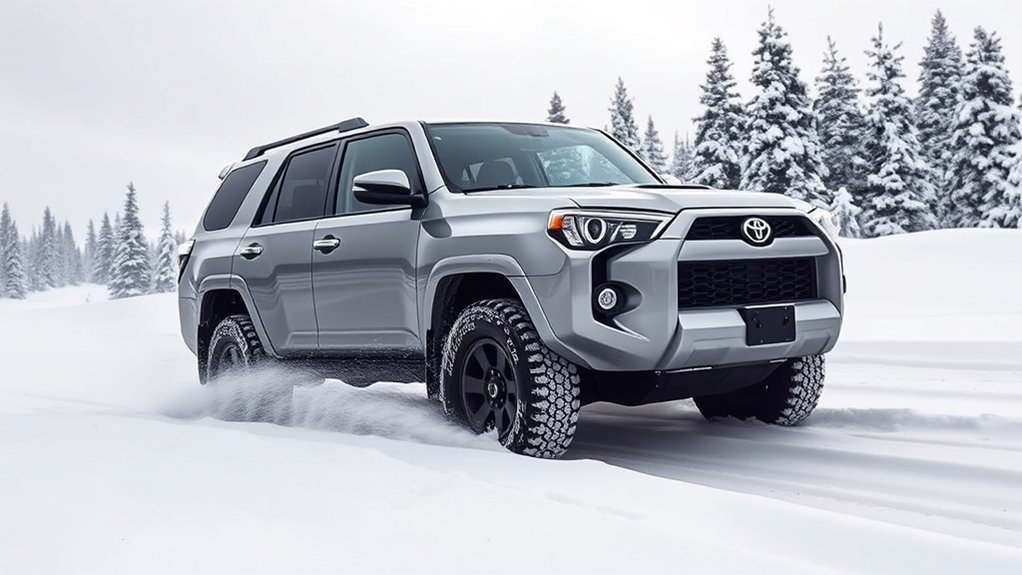 all terrain tires in snow