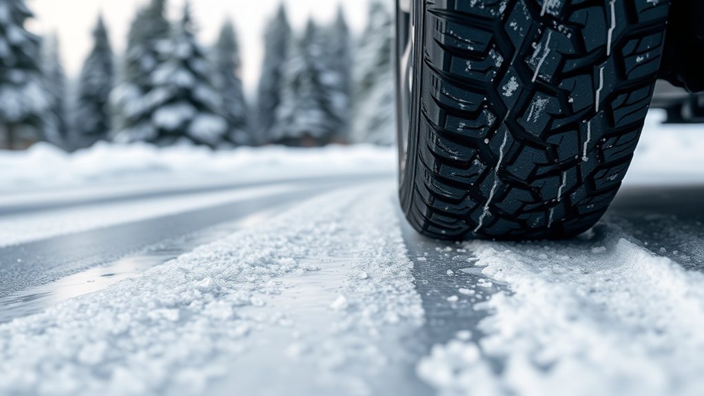 all terrain tires on ice