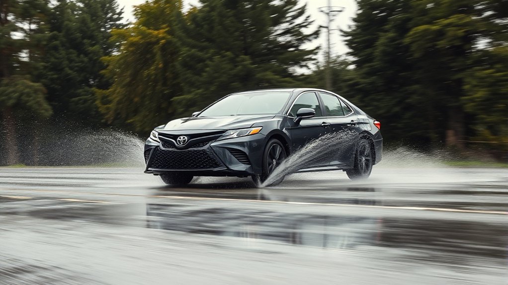 aquaplaning prevention for camry