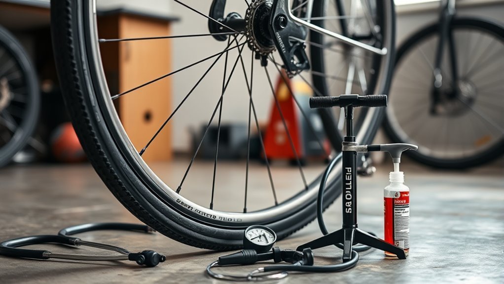bicycle tire upkeep essentials