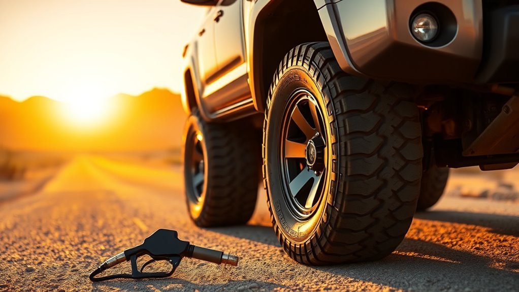 bigger tires lower mpg