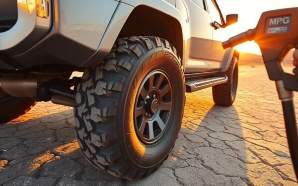 bigger tires reduce mileage