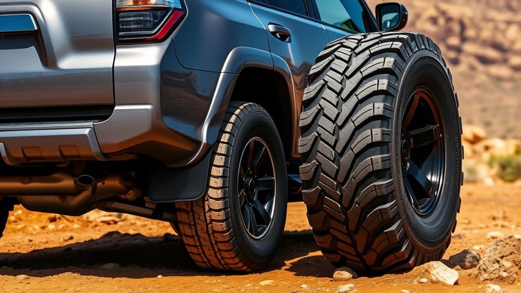 bigger tires stock suspension challenges