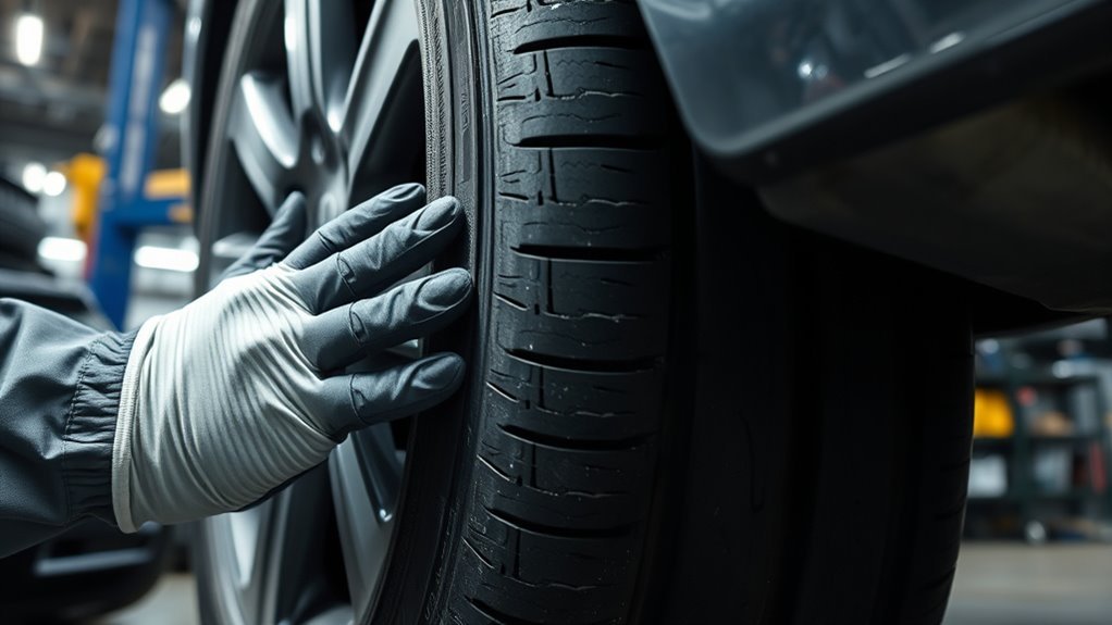 bulged tire inspection process