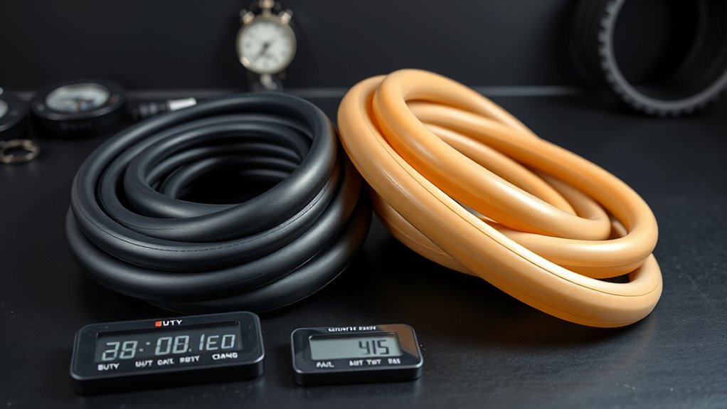 butyl vs latex tubes