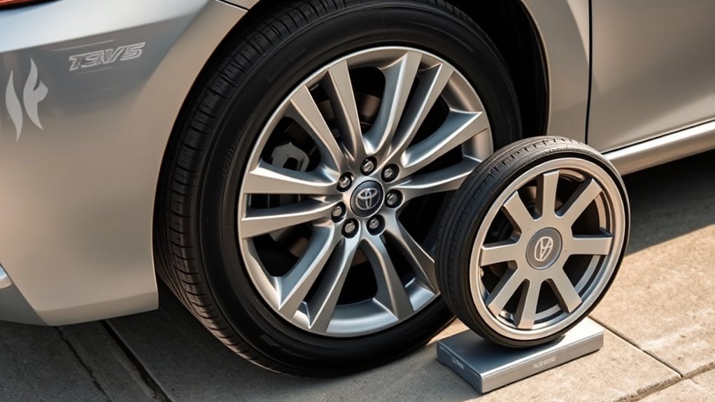 camry wheel size impact
