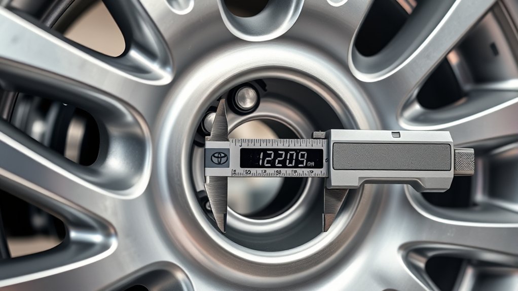 center bore diameter measurement