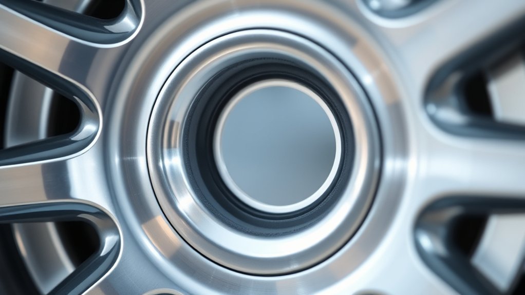 center bore ensures safe alignment